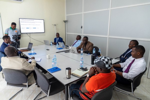 A meeting at the AIIJ boardroom. Image: Supplied