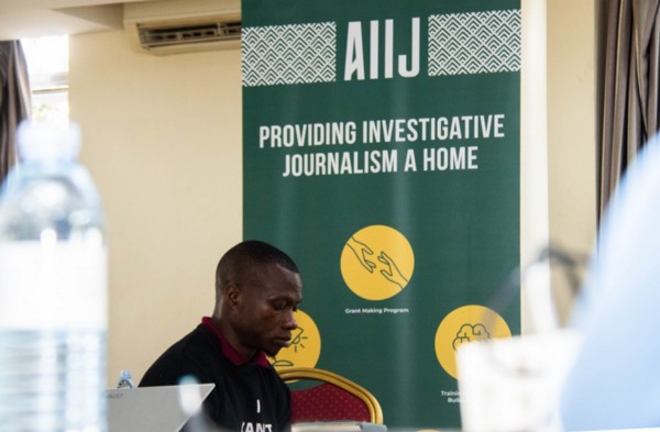 A participant at an AIIJ training session. Image: Supplied