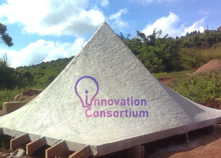 The Innovation Consortium's Thin Shell Concrete Roofing, one of the products they developed in the last 10 years.